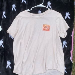 Tan t-shirt